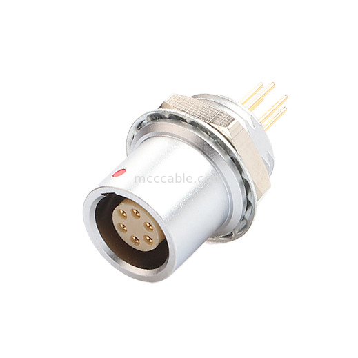 Đẩy kéo tự khóa đầu nối Industrial Control B Series Z6 đầu nối 6-pin nữ đến 6-pin tín hiệu cảm biến