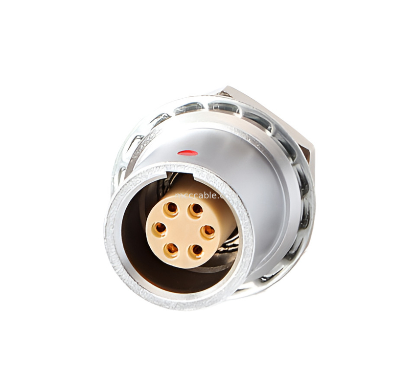 Đẩy kéo tự khóa đầu nối Industrial Control B Series Z6 đầu nối 6-pin nữ đến 6-pin tín hiệu cảm biến