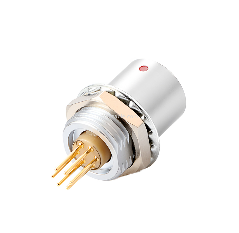 Đẩy kéo tự khóa đầu nối Industrial Control B Series Z6 đầu nối 6-pin nữ đến 6-pin tín hiệu cảm biến