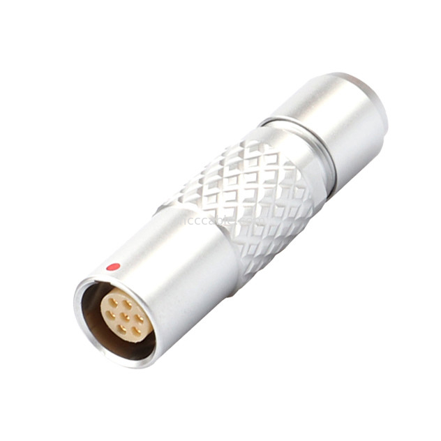 7Pin Z4 B Series kết nối không thấm nước tròn ổ cắm nổi an toàn hệ thống tự khóa đẩy kéo