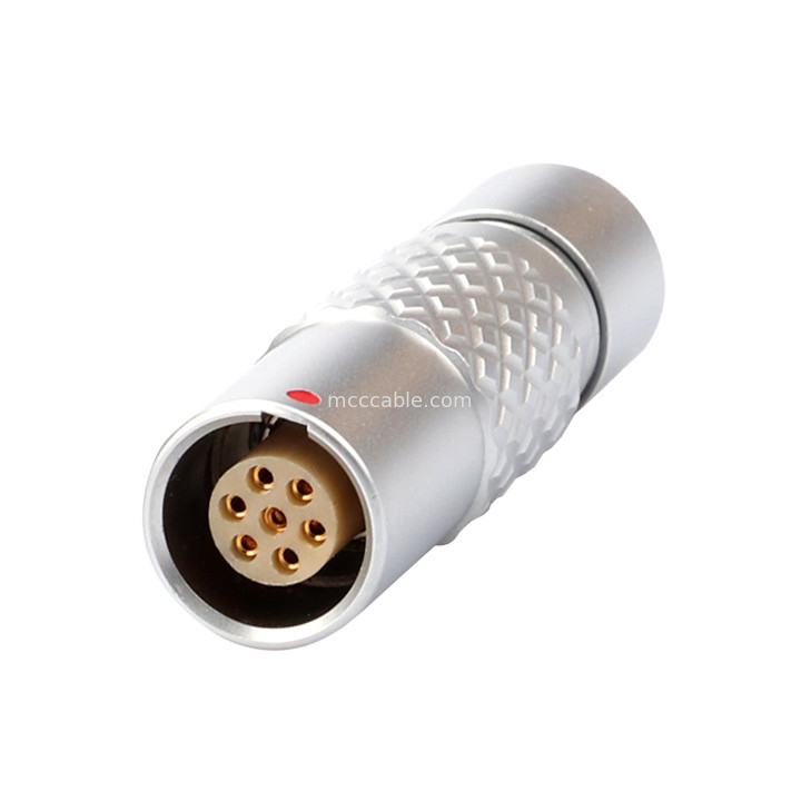 7Pin Z4 B Series kết nối không thấm nước tròn ổ cắm nổi an toàn hệ thống tự khóa đẩy kéo