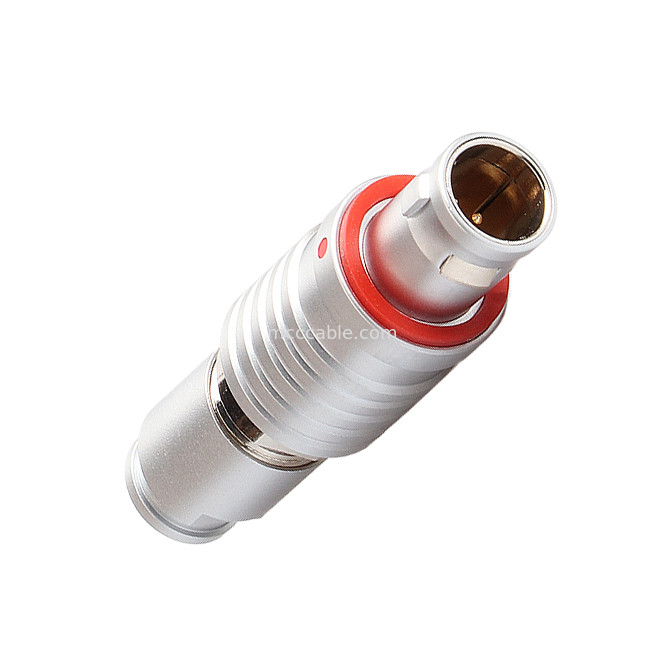 Đẩy kéo tự khóa T6 Cắm kín IP54 Bộ kết nối công nghiệp, Bộ kết nối chống thấm hình tròn M B Series