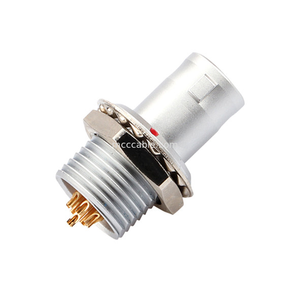 Đẩy kéo tự khóa T2 8Pin bảng kết nối hình tròn cắm cố định không có thiết bị khóa giải pháp công nghiệp