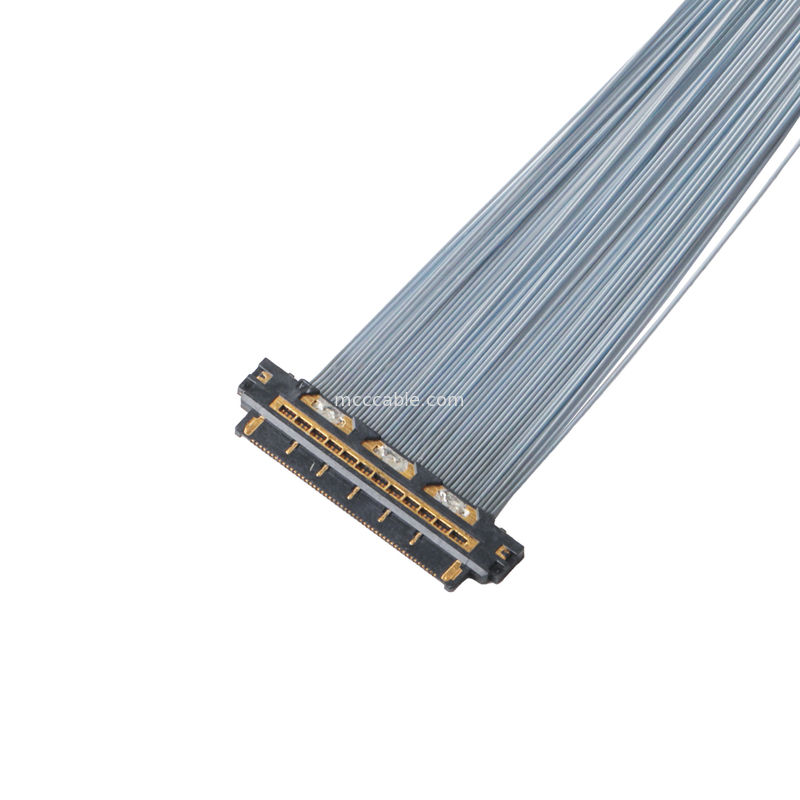 Kết nối đặc biệt KEL XSL20-48 Camera kết nối đồng trục siêu mỏng 0.25mm Pitch Micro Coaxial Cable