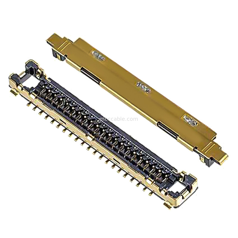20531 20532 20533 040T 040E 2799-040 pitch góc phải kiểu giao phối dọc Micro-coaxial connector