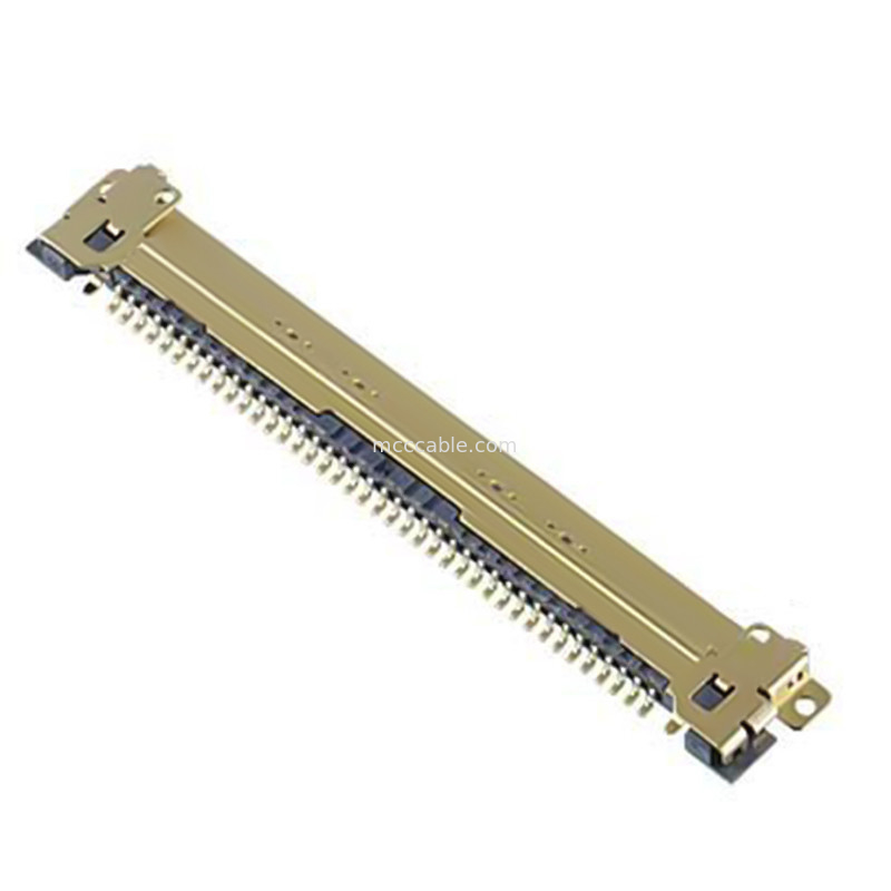 20453 20454 20455-240T A40E-76 2574 2576-0402 Cáp đồng trục 0,4 mm pitch kiểu giao phối ngang Micro-coaxia