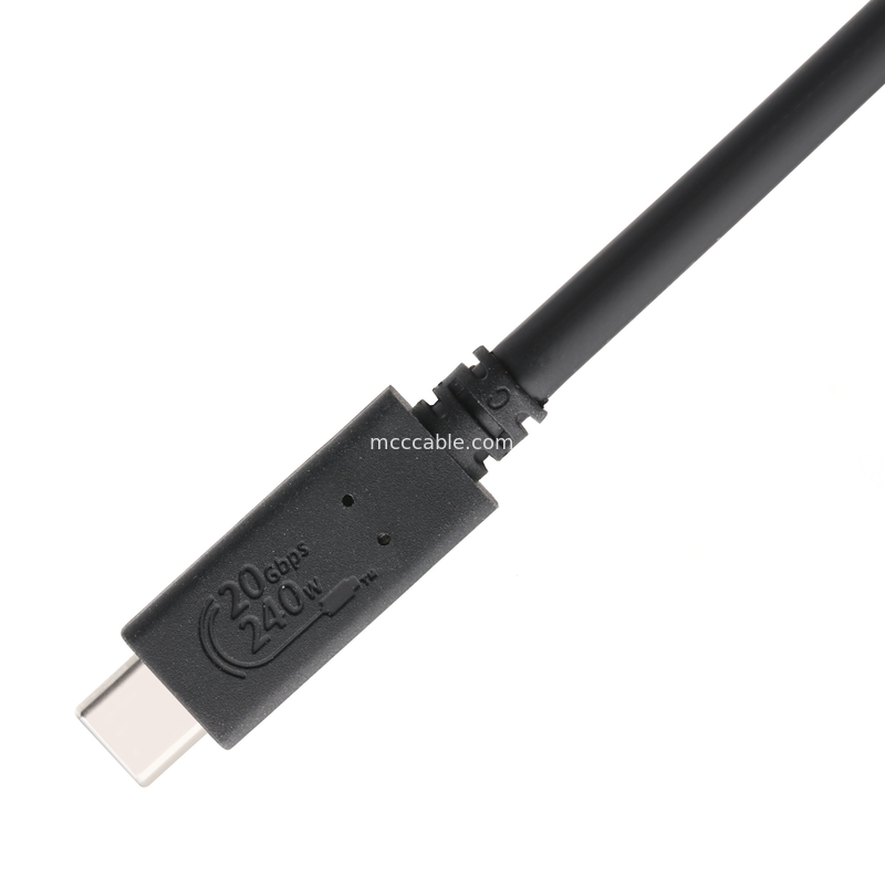 Cáp USB4 8K 240W 20Gbps Cáp USB4 cấp công nghiệp tốc độ truyền siêu cao sạc siêu nhanh