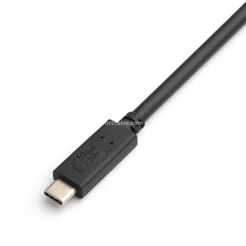 Cáp USB4 8K 240W 20Gbps Cáp USB4 cấp công nghiệp tốc độ truyền siêu cao sạc siêu nhanh