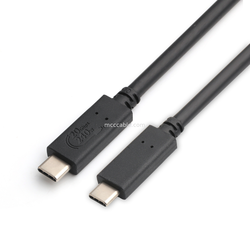 Cáp USB4 8K 240W 20Gbps Cáp USB4 cấp công nghiệp tốc độ truyền siêu cao sạc siêu nhanh