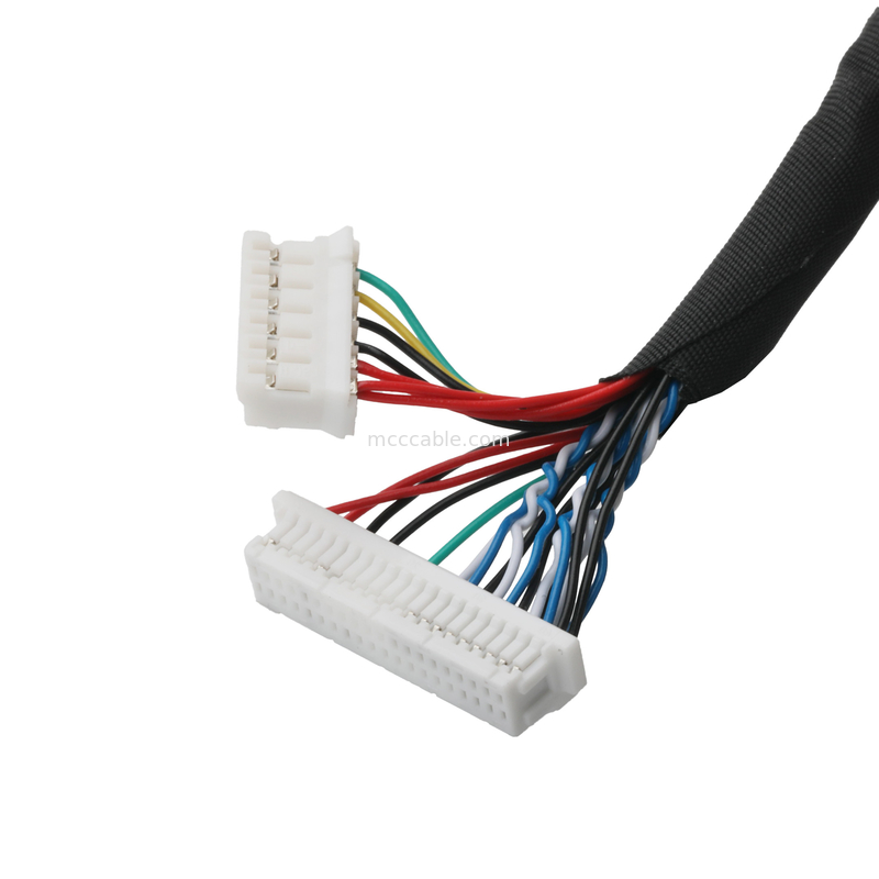 JAE FI-X30HL đến JST SHDR-40V-S-B 40P và JST PHR-6 cáp kết nối lvds cáp hiển thị ứng dụng
