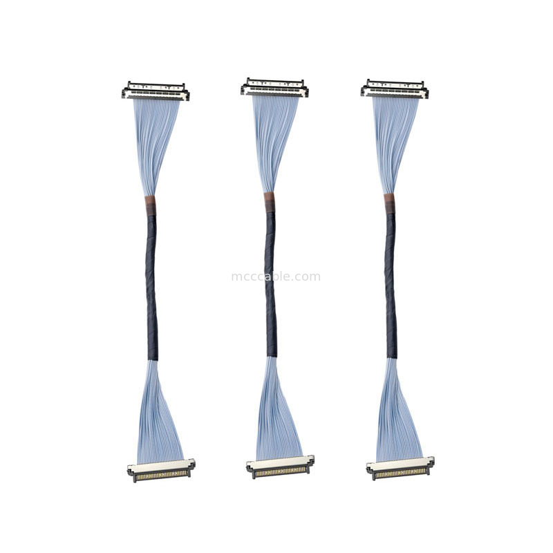 Future-Ready USL20-30SS-015B Micro Coaxial Cable 0.4mm Connector cho máy ảnh máy tính AI Edge