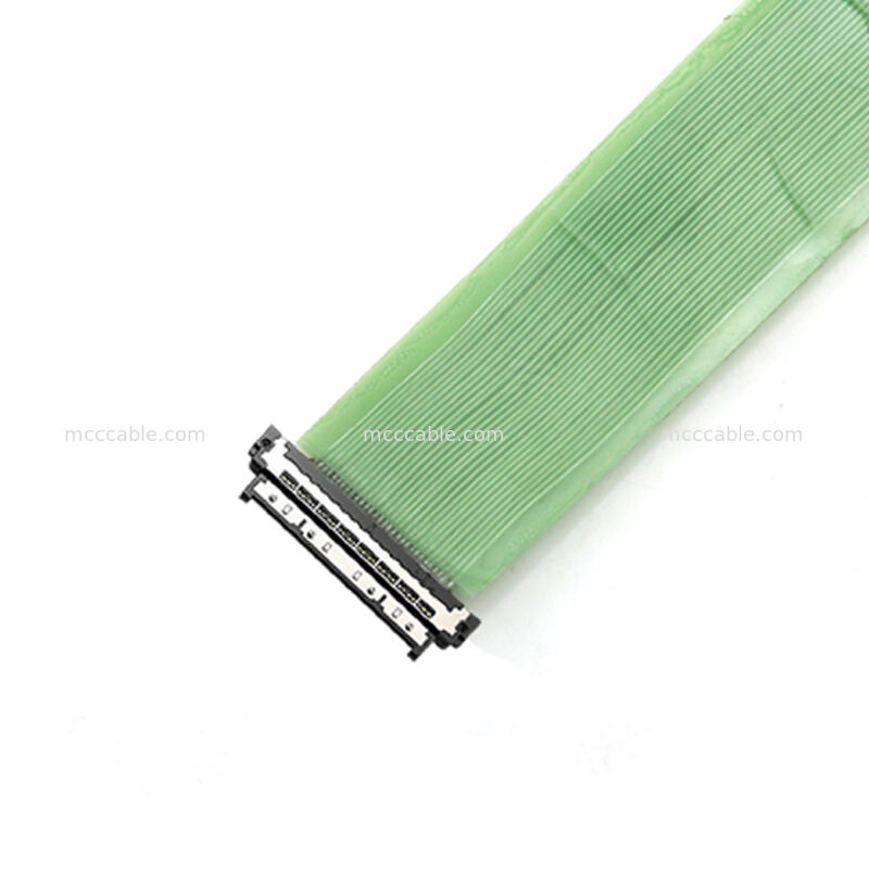 0.4mm USL20-30SS-020CH Micro Coaxial Cable chống nhiên liệu cho hệ thống ADAS & LiDAR ô tô