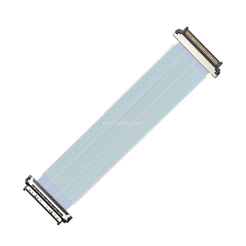 0.4mm USL20-30SS-035BH Micro Coax Ribbon Cable 5G MmWave-Ready cho các kết nối ăng-ten tế bào nhỏ