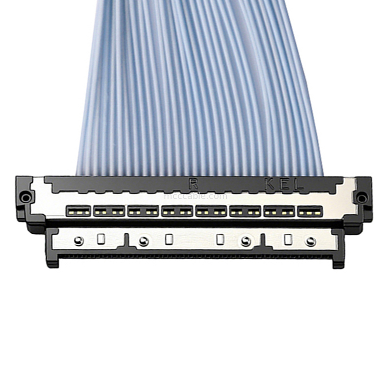 Cáp đồng trục siêu nhỏ USL20-30SS-015C 0.4mm, Toàn vẹn tín hiệu tần số cao cho Camera hỗ trợ 5G