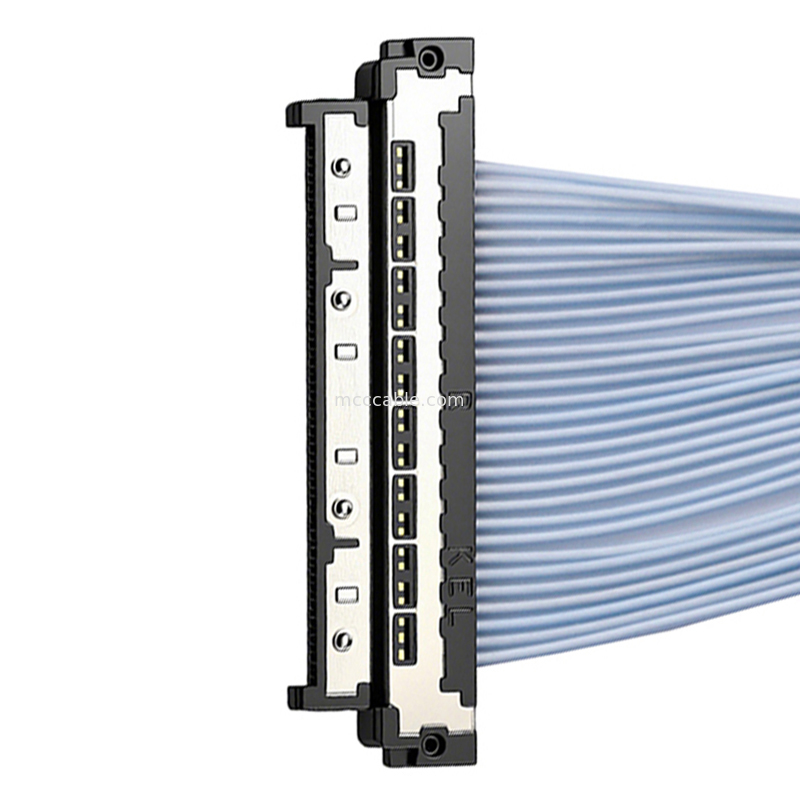 Future-Ready USL20-30SS-015B Micro Coaxial Cable 0.4mm Connector cho máy ảnh máy tính AI Edge