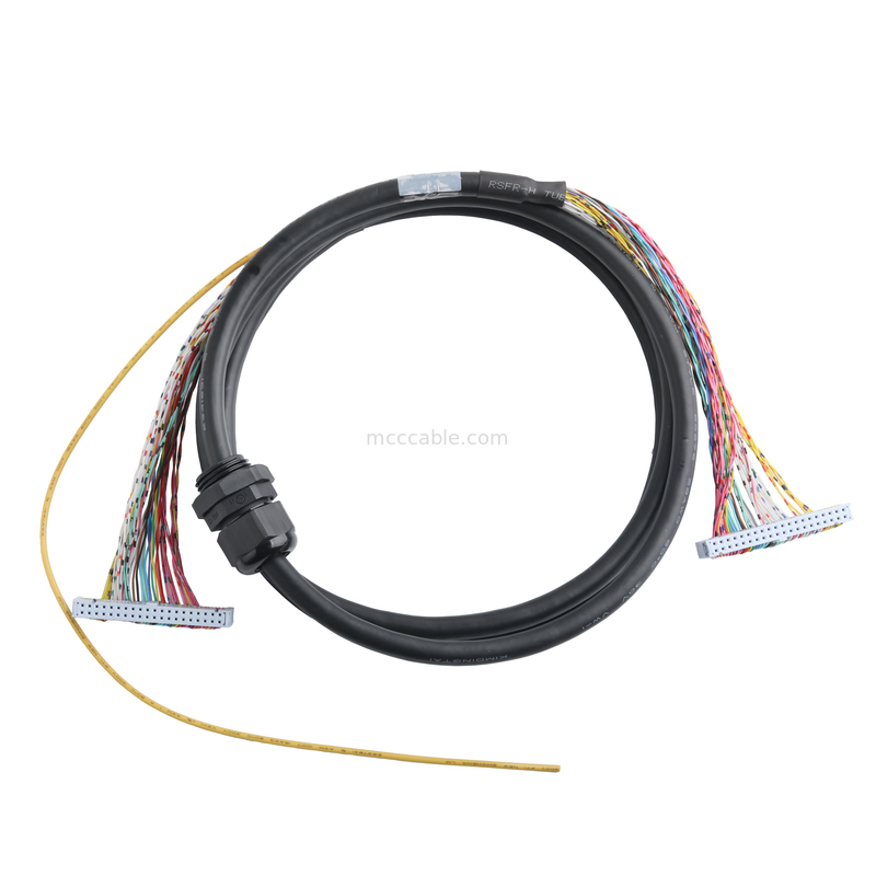 Bộ dây cáp ribbon IDC 40 chân - 28AWG, bước 0.05mm - Dây phẳng 40 ruột