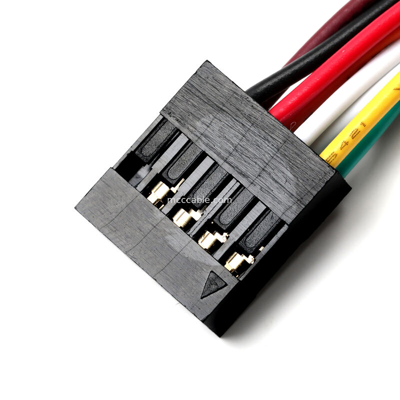 Molex 2.54mm 10-Pin Front Panel Cable Assembly cho các ứng dụng OEM tùy chỉnh
