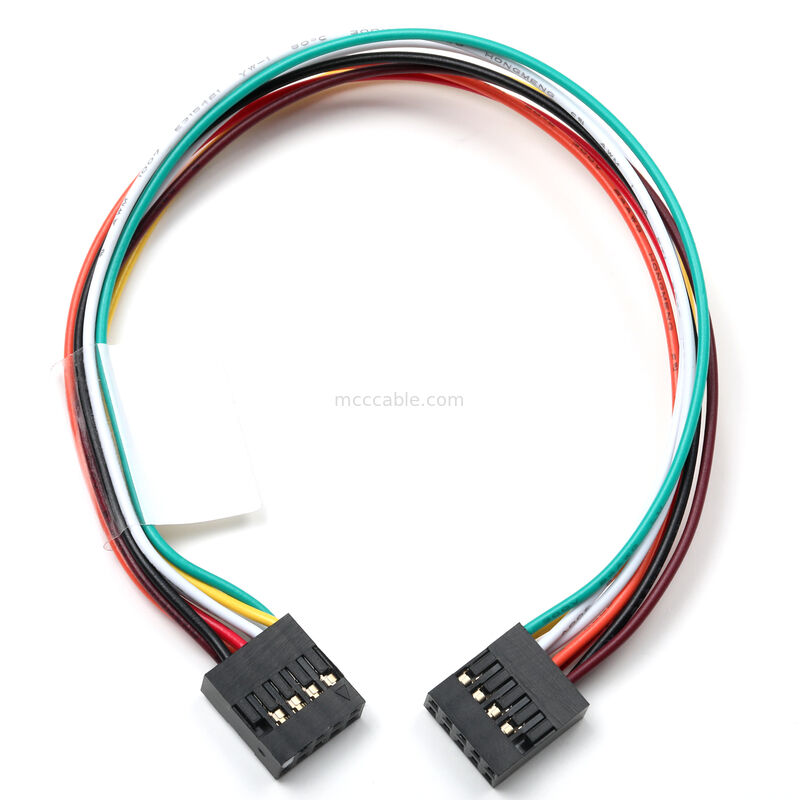 Molex 2.54mm 10-Pin Front Panel Cable Assembly cho các ứng dụng OEM tùy chỉnh