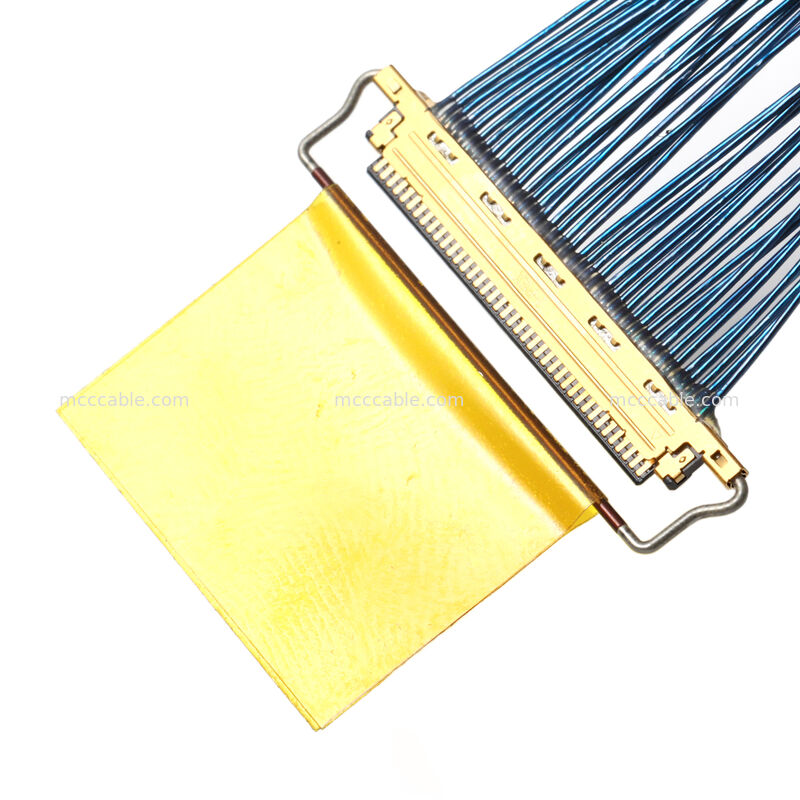 Lắp ráp cáp đồng trục Micro với đầu nối 20453-040T-01 – Kết nối tốc độ cao OEM tùy chỉnh