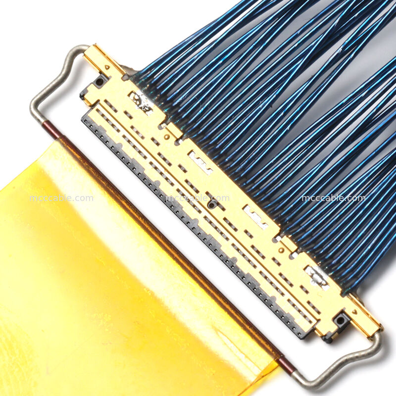 Lắp ráp cáp đồng trục Micro với đầu nối 20453-040T-01 – Kết nối tốc độ cao OEM tùy chỉnh