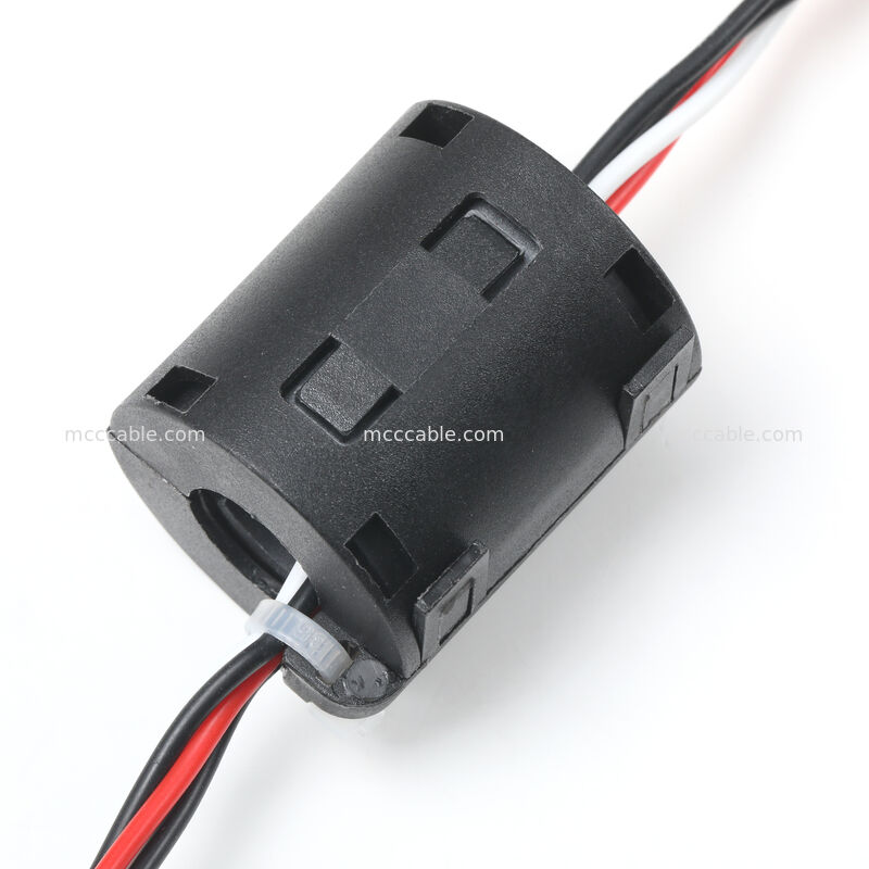 Dây điện đầu cos cái 6.3mm có lõi ferrite UL3239