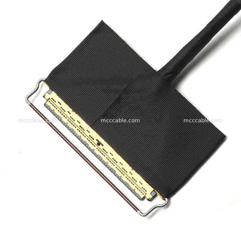 Bộ cáp hiển thị Micro Coax 50pin đến 30pin tùy chỉnh 20453 cho bảng điều khiển LCD