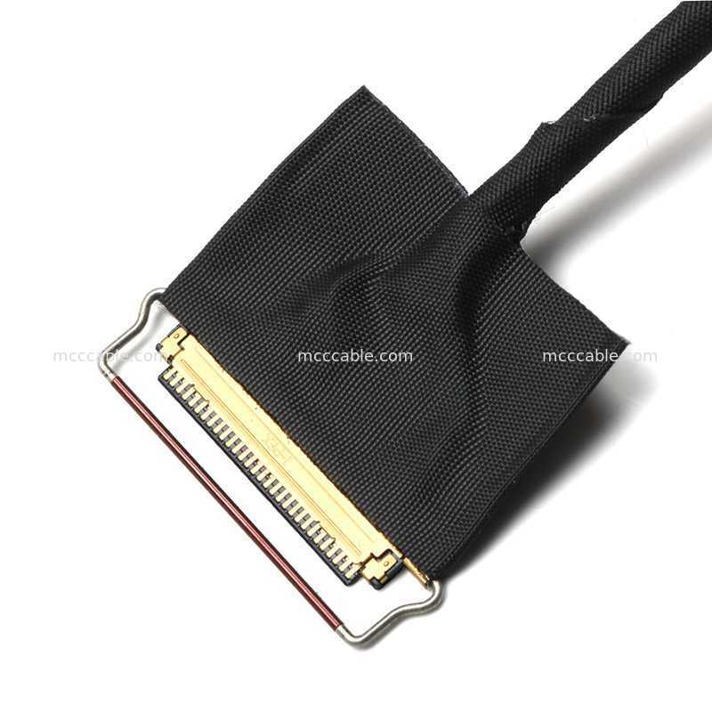 Bộ cáp hiển thị Micro Coax 50pin đến 30pin tùy chỉnh 20453 cho bảng điều khiển LCD