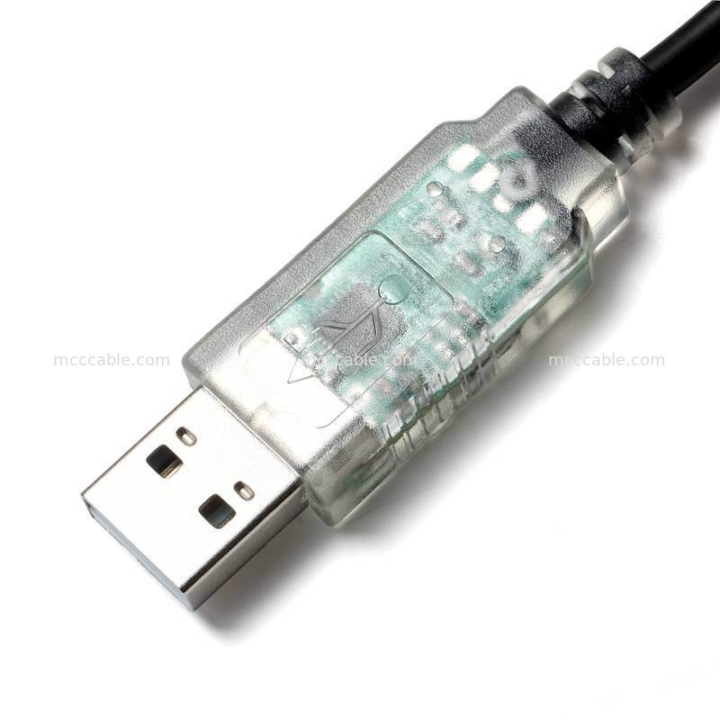 FT232R USB đến 3.5mm Stereo Serial Communication Cable Assembly