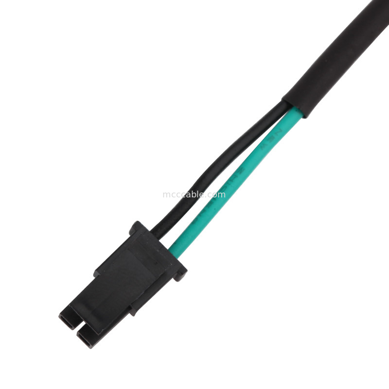 MX3.0 2P Dây khai thác tùy chỉnh Pitch 2.5 JST EHR-2 đến MOLEX 43645-0200