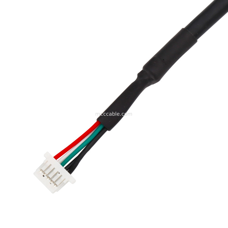 Lắp ráp cáp 28AWG LED Khai thác JST PHR-5P TO SH1.0 5P Cao độ 1.0mm