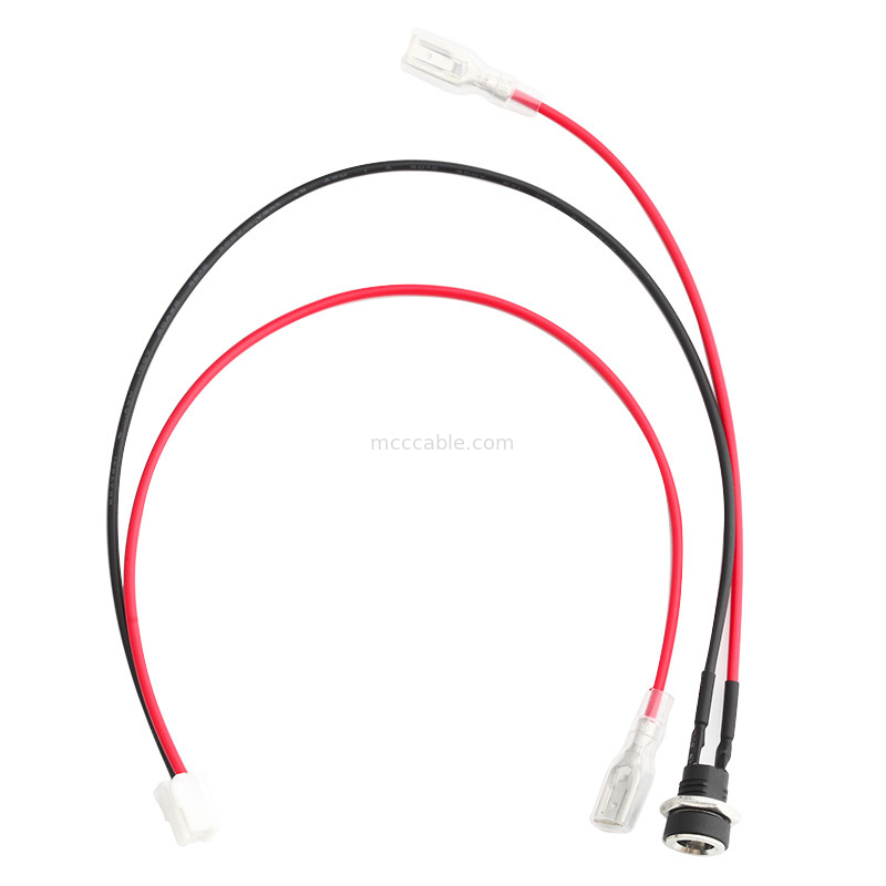 HSG XAP-02V-S Dây tùy chỉnh khai thác 2,5 PITCH đến DC PLUG cho cáp tròn nguồn DC 3,6