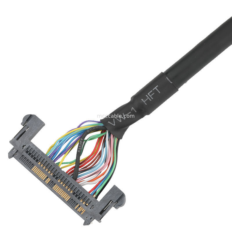 Lắp ráp cáp  1.25mm DF14-30S-1.25C đến JAE 0.5mm FI-RE51HL LVDS EDP